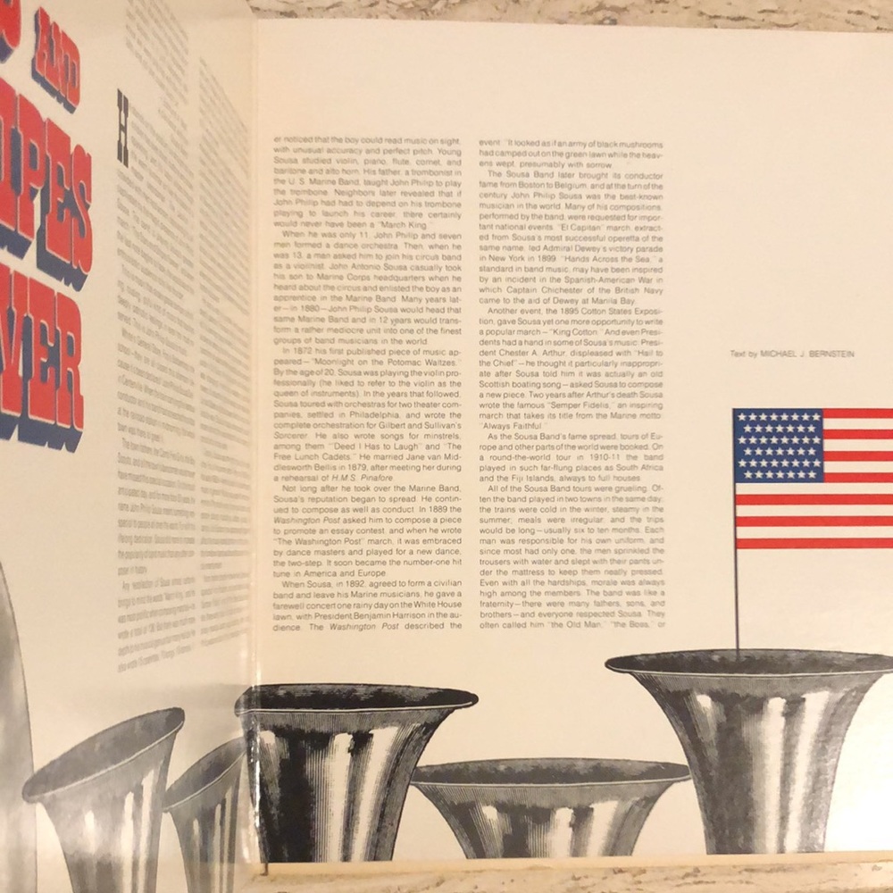 John Philip Sousa On Parade Vinyl Lp '78 - Picture 6 of 11